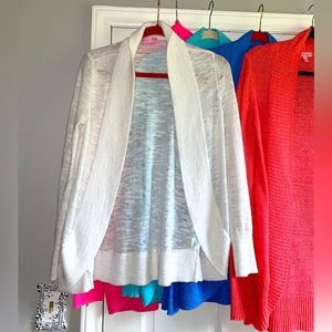 White Lilly Pulitzer cardigan